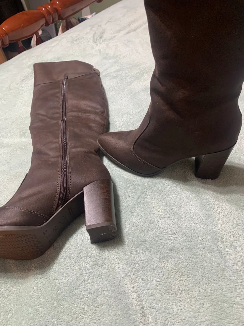 Bota cano longo feminina  - Foto 4