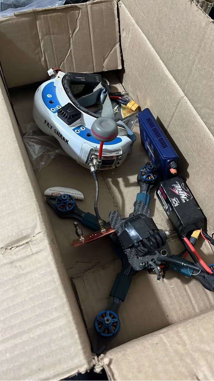 Óculos doc Fat shark c kit  - Foto 5