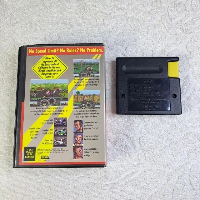 Road Rash Genesis - Mega Drive - Original Sega - Foto 2