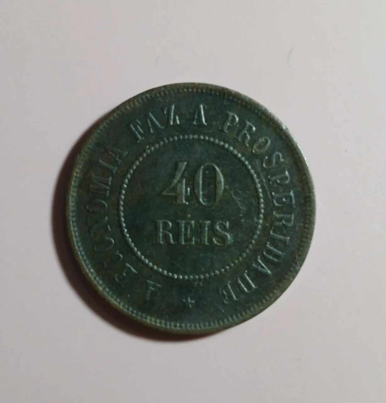 Moeda 40 Réis 1.897
