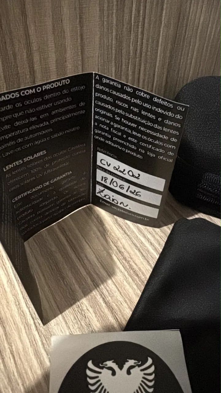 Óculos cavalera nunca usado - Foto 2