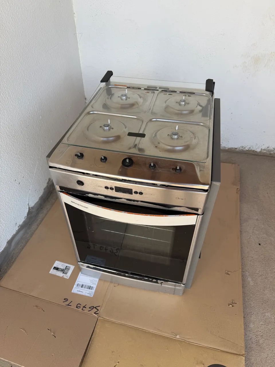 Fogão Brastemp Ative de embutir 