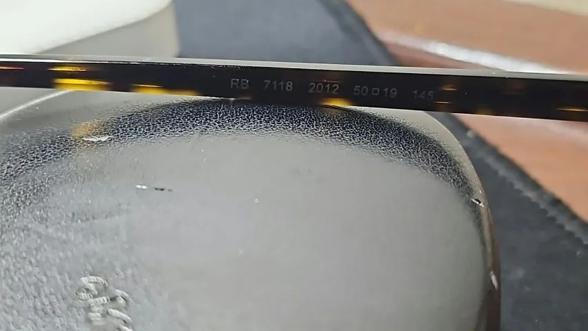 Armação Ray-Ban Dean RX7118 Tartaruga ? Nova - Foto 3