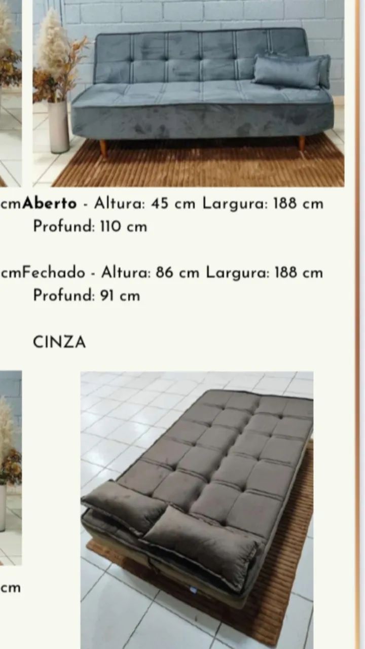 Sofá cama vitória