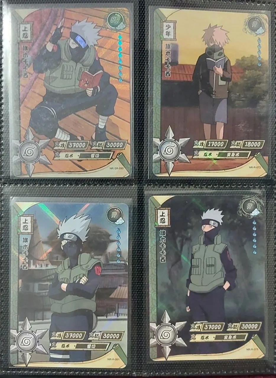 Lote de 12 cartas Naruto Kayou- Kakashi  - Foto 2