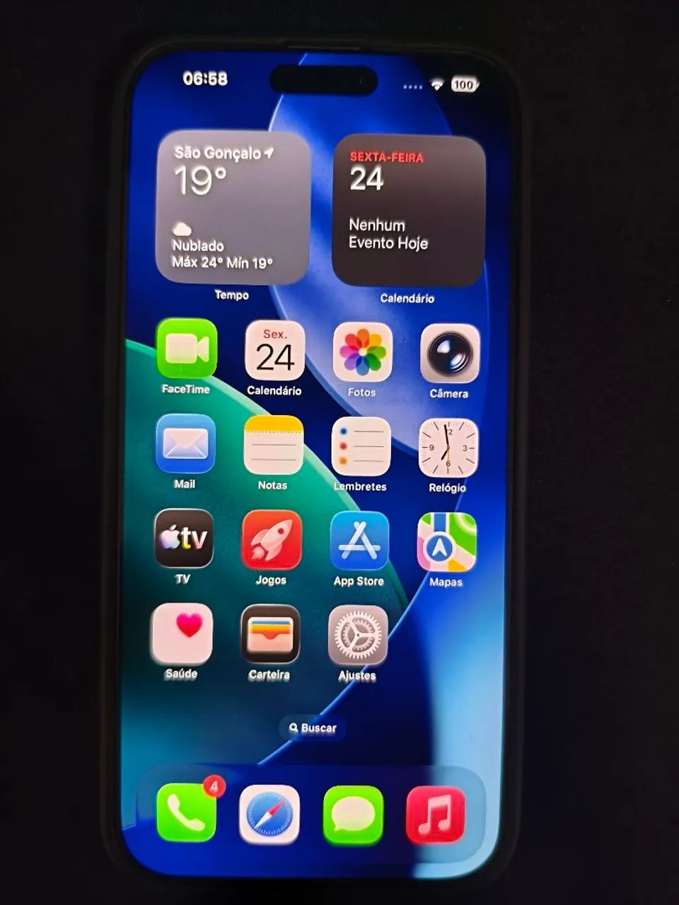 iPhone 16 Pro Max Único Dono - Bateria 93% C/ caixa sem detalhes!