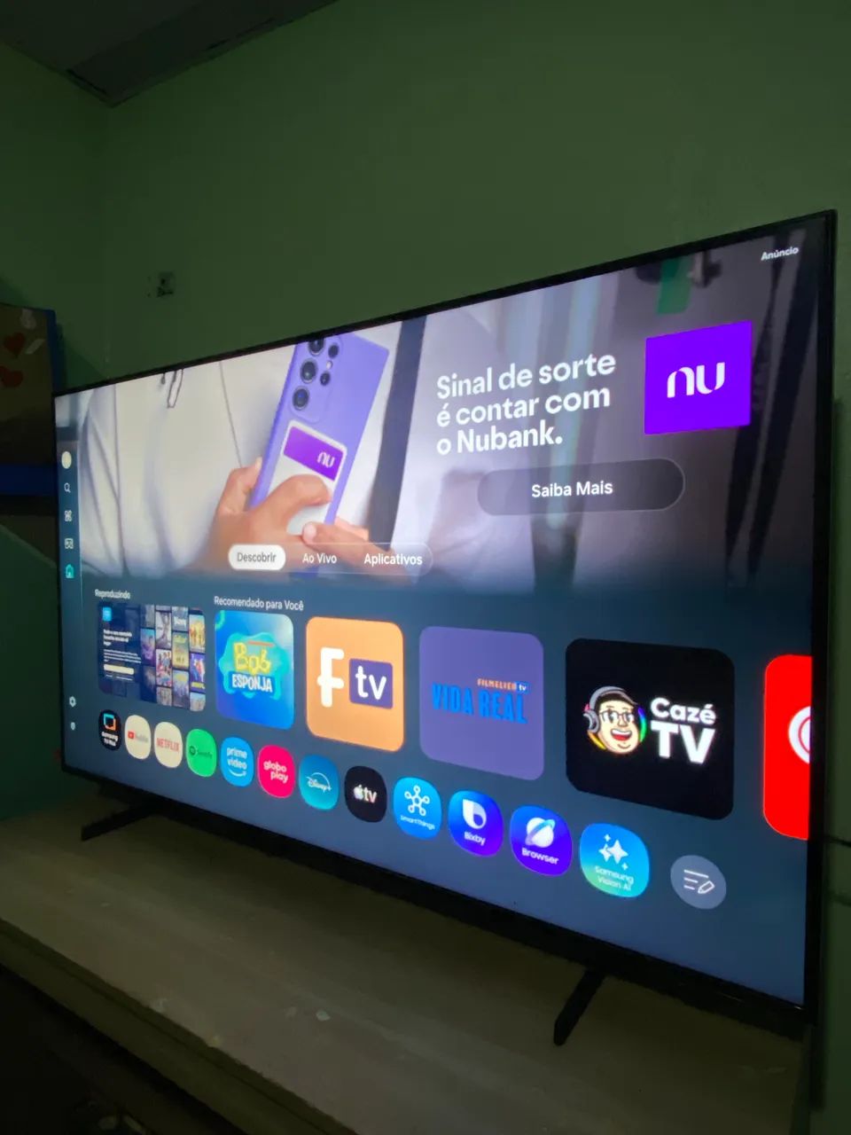 Samsung Crystal UHD 4K Smart TV 55 - Semi Nova - Foto 2