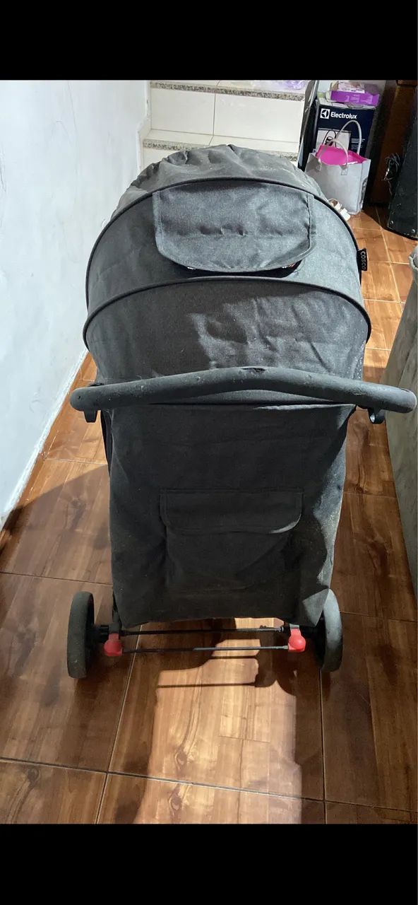 Carrinho de bebê com bebê conforto - Foto 4