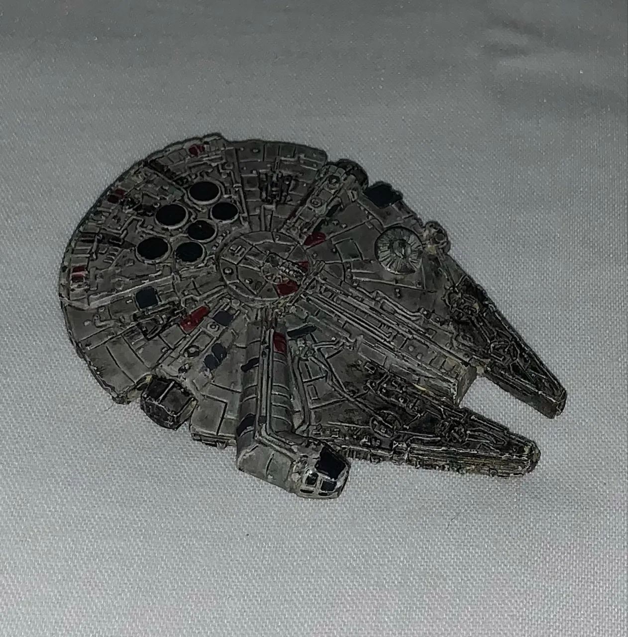 Star Wars Nave Millenium Falcon Miniatura Die Cast  - Foto 4