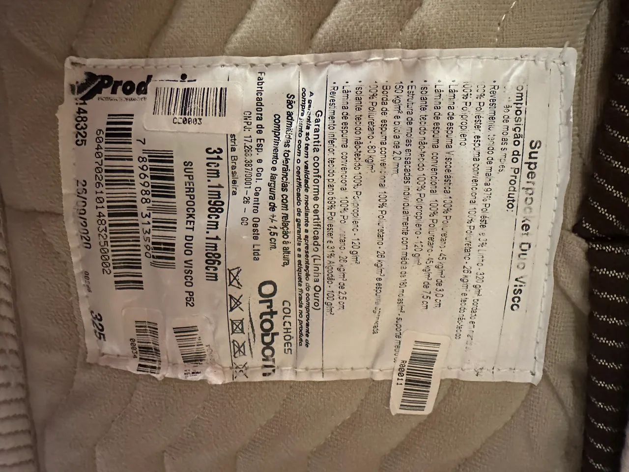 Cama king ortobom