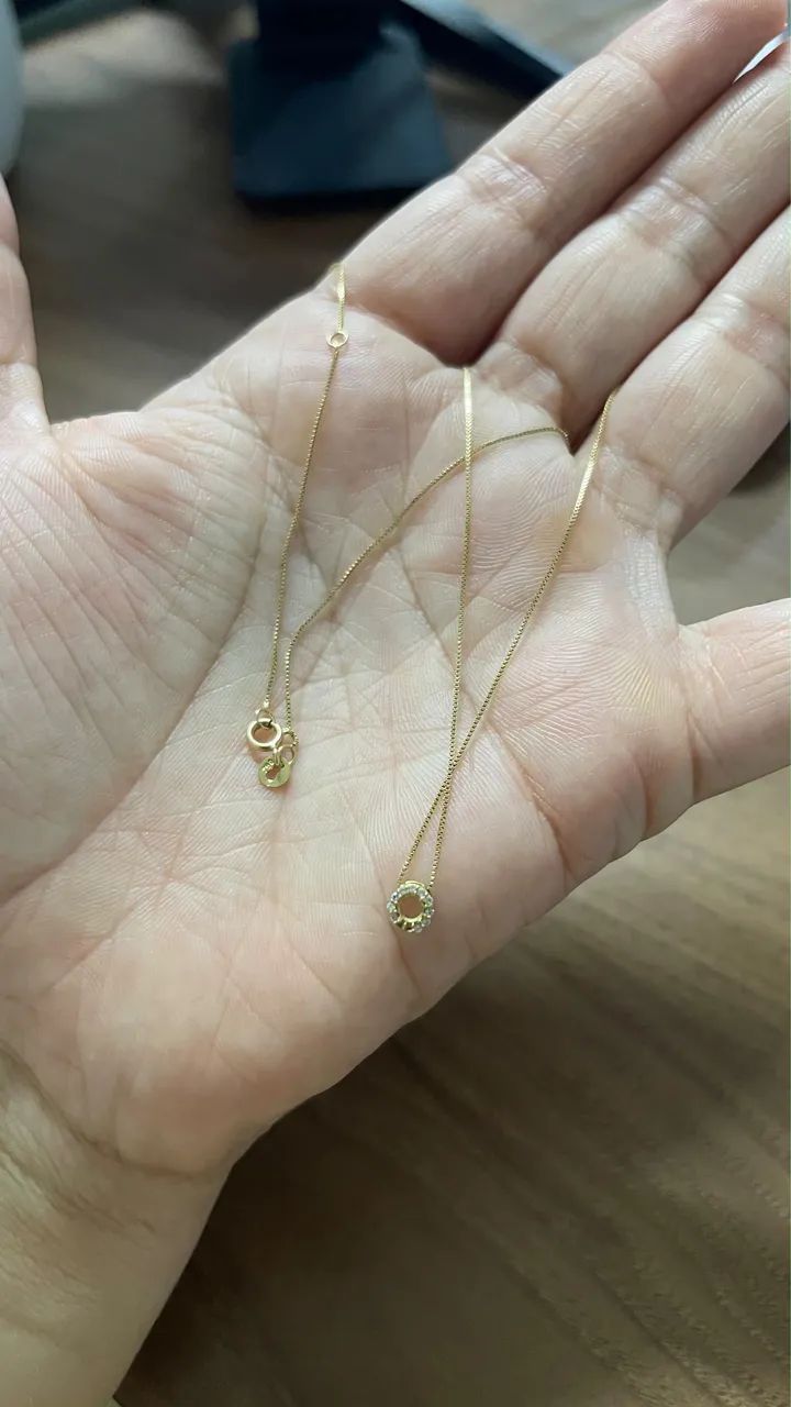 Colar de ouro feminino  - Foto 2