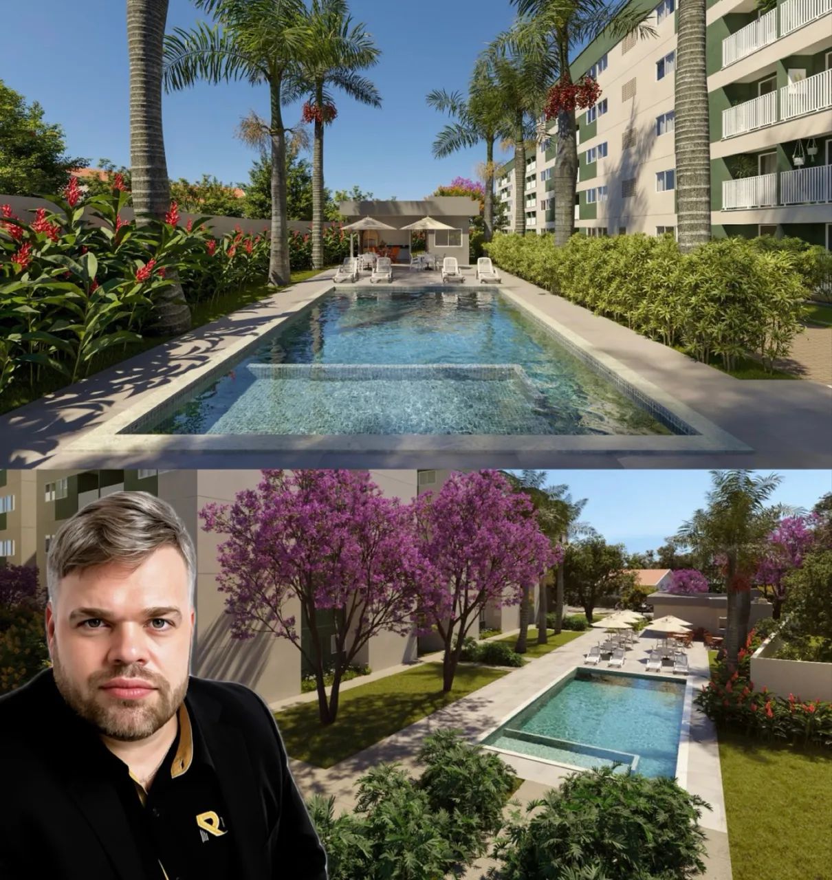 Apartamento com 2 quartos em condomínio fechado. - Foto 3