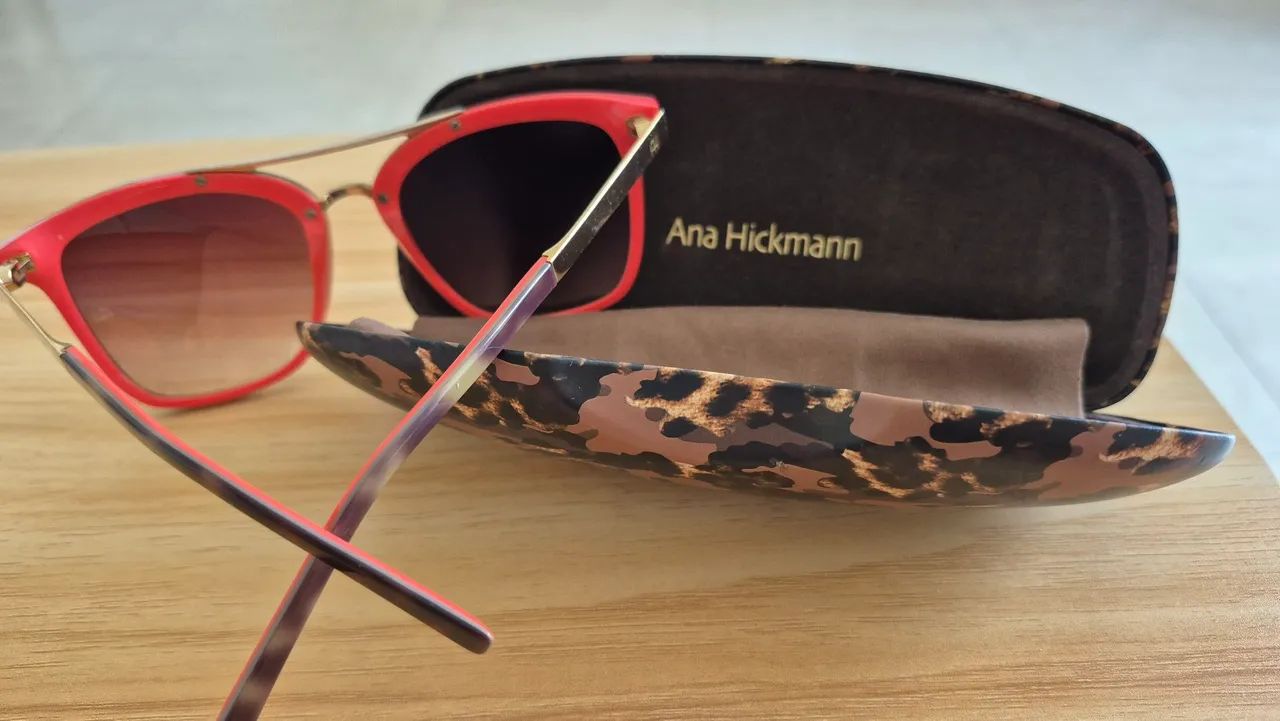 Óculos de sol Ana Hickmann semi novo - Foto 3