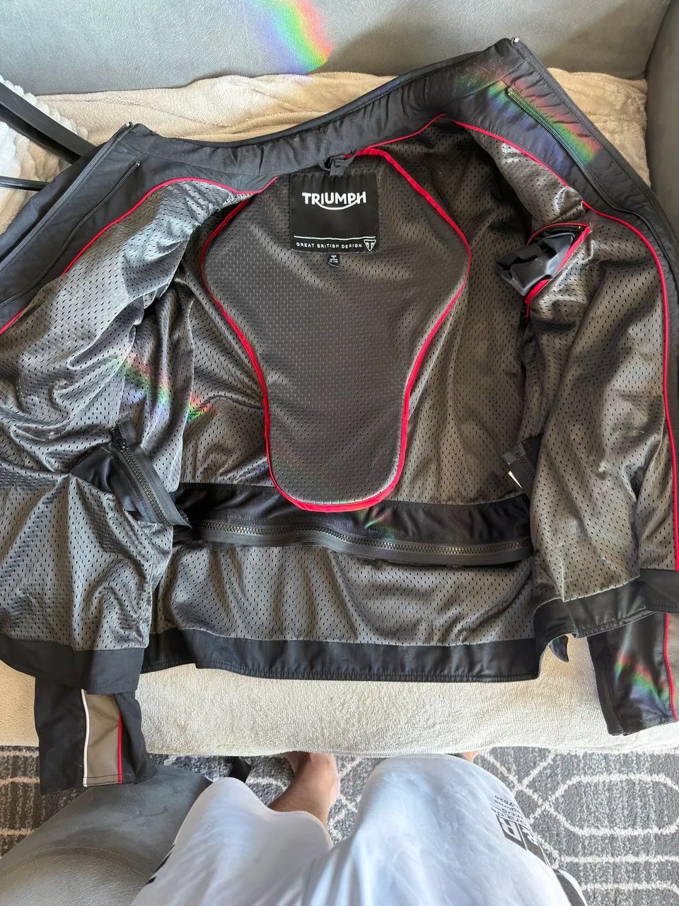 Jaqueta Triumph motocicleta  - Foto 3