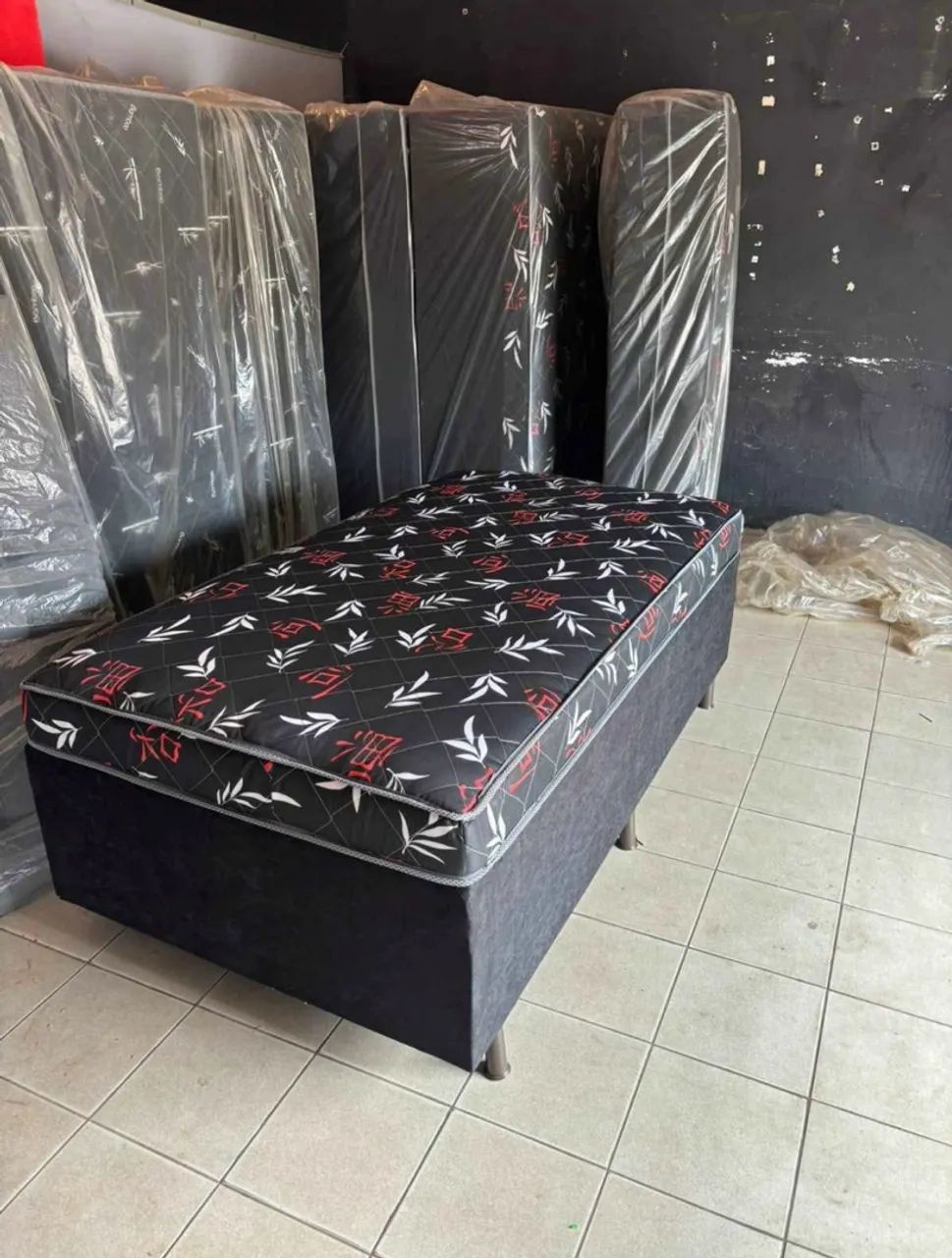 Cama Solteirão novo de fábrica 