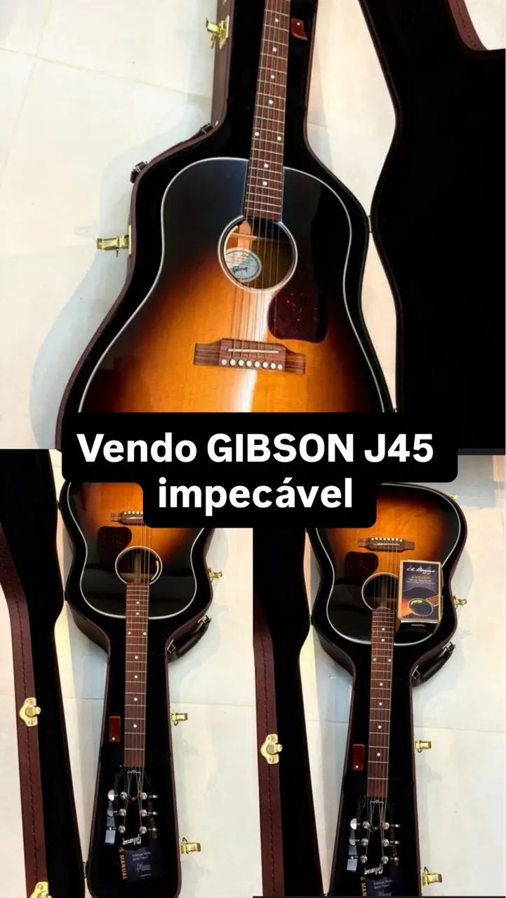 Violão Gibson J 45 Standart - Foto 2