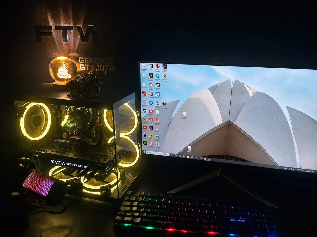 Pc gamer com RTX 1070 - Foto 2