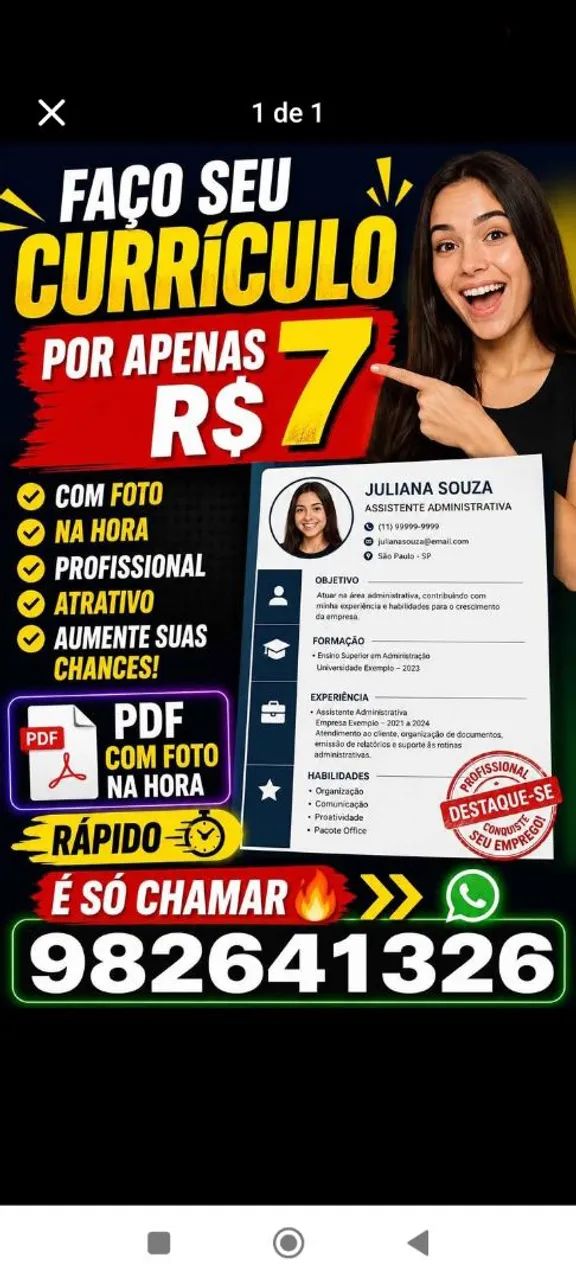 ATUALIZE SEU CURRÍCULO PROFISSIONAL