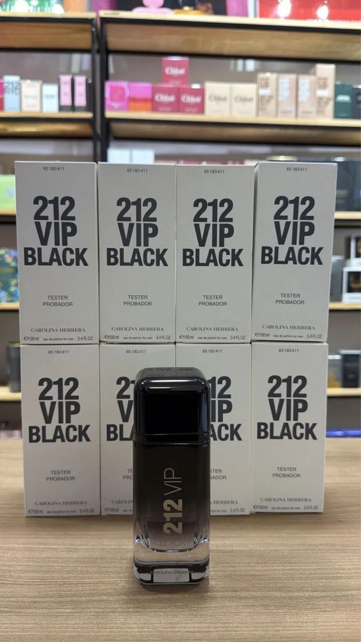 Perfume 212 Vip Black Tester