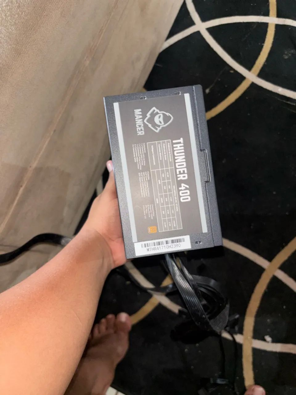 Fonte Mancer Thunder 400W ? 80 Plus Bronze - Foto 2