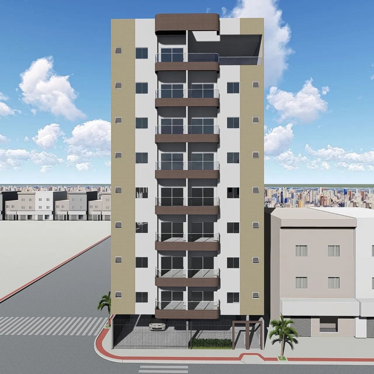 Apartamento em araçás com elevador 