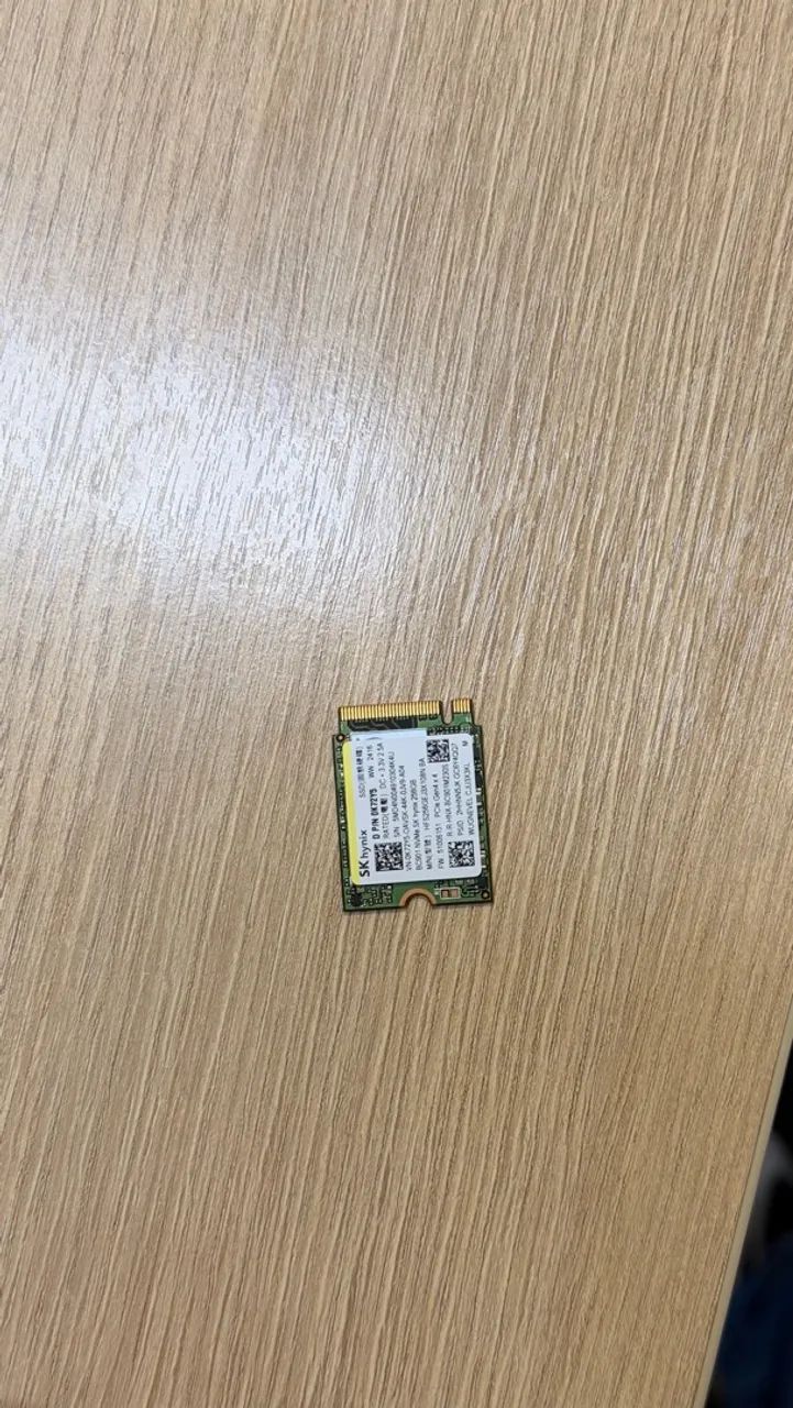 SSD NVME 256gb