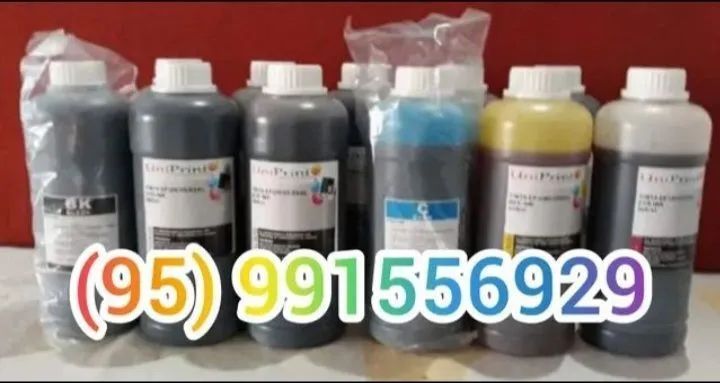 Tintas de 500ml de impressoras Epson HP e cânon entrega sem taxa  - Foto 2