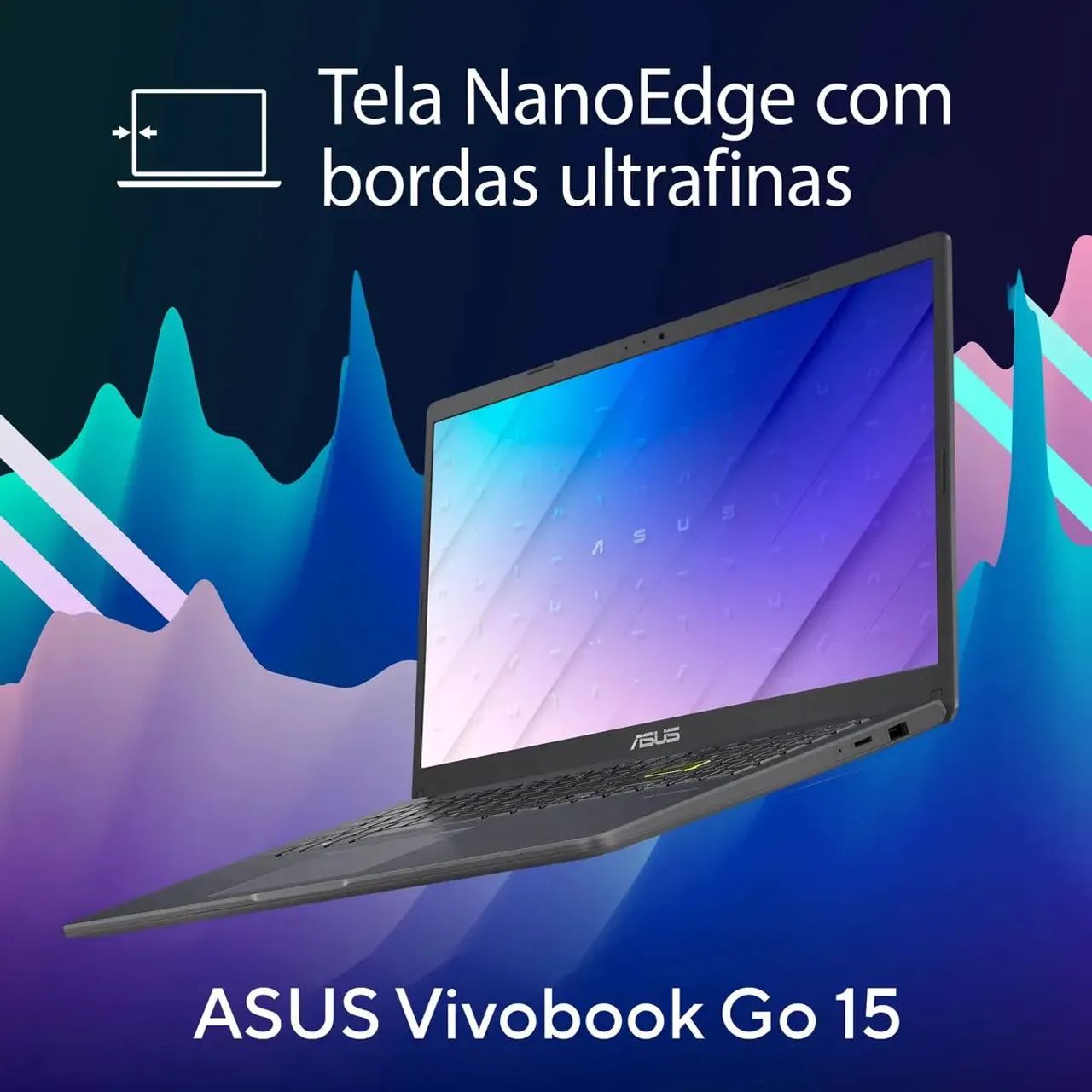 Notebook ASUS Novo e Barato !tela 15.6 com Windows e pacote Office. - Foto 2