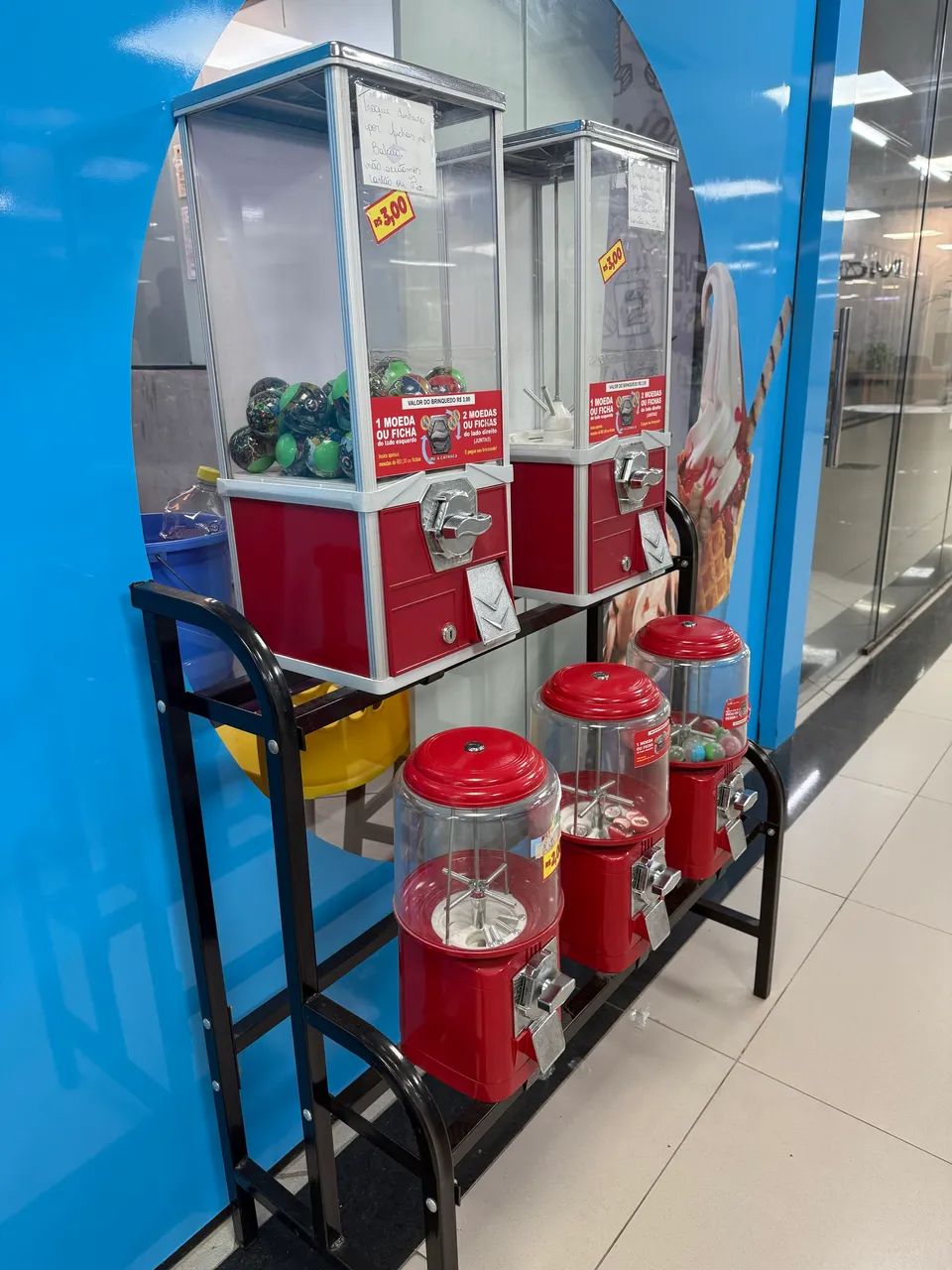 Máquina de bolinhas Vending Machine  - Foto 2