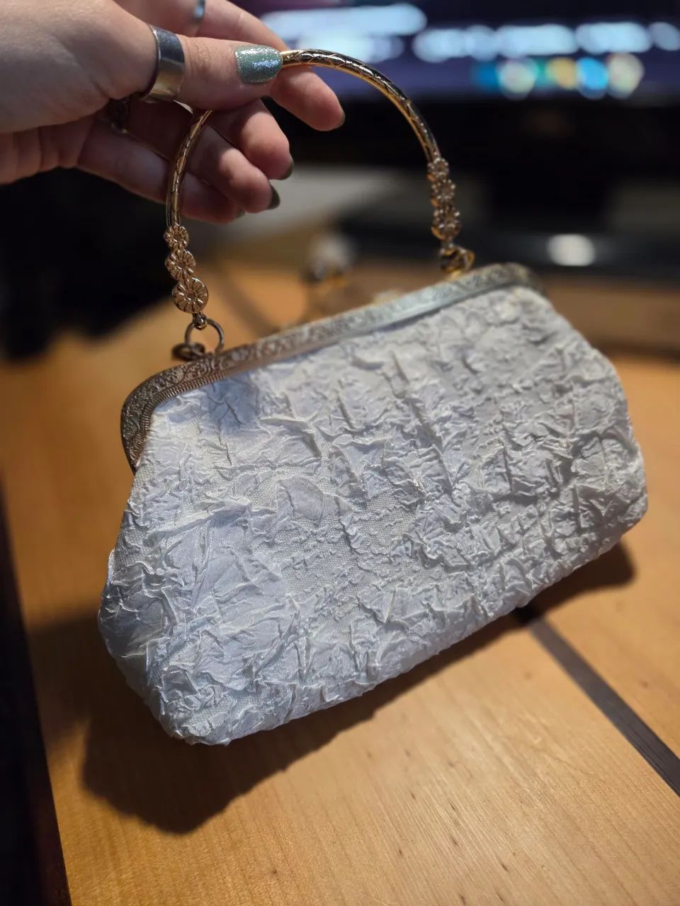 Bolsa branca - Foto 3