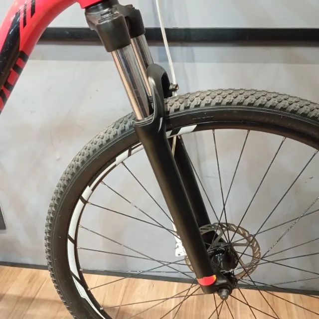 Bicicleta Specialized Rockhopper Vermelha - Foto 4
