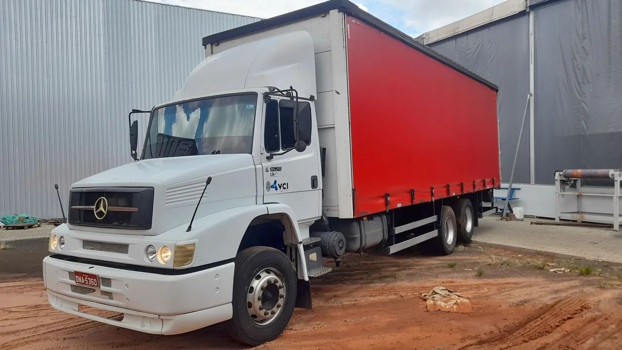 MB 1620 6 Marchas Truck Bau Sider - Foto 7