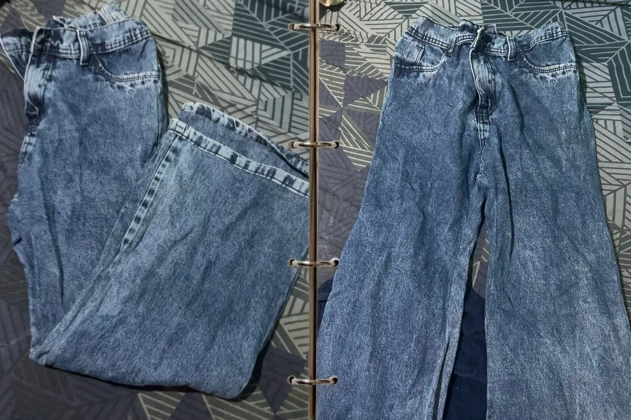 Calça jeans Pantalona  - Foto 3