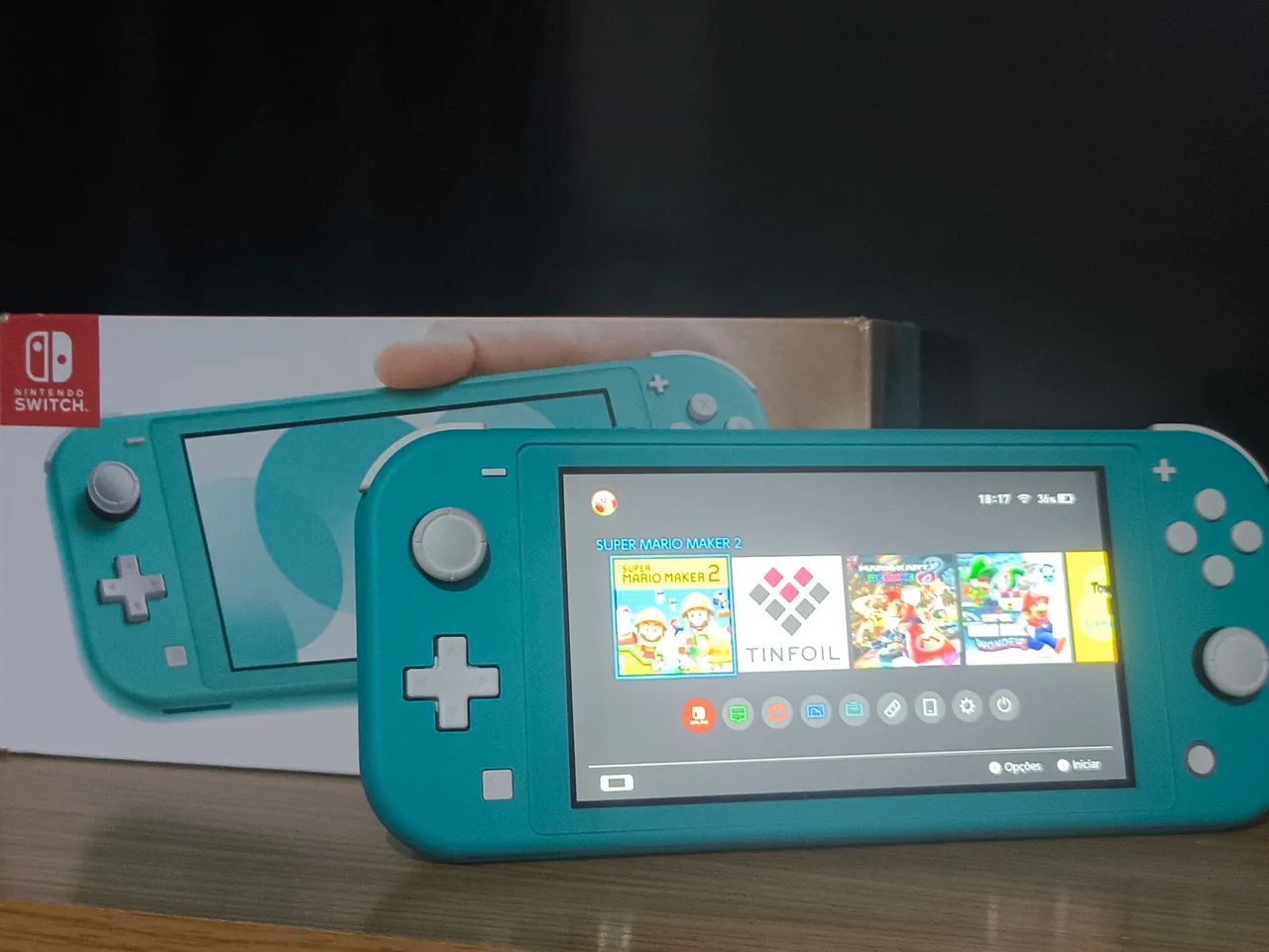 Nintendo Switch lite desbloqueada 