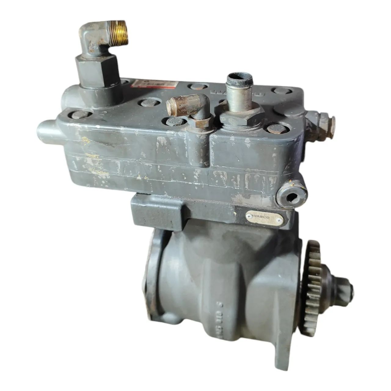 Compressor Ar Motor Ford Cargo 1719  E1195 - Foto 3