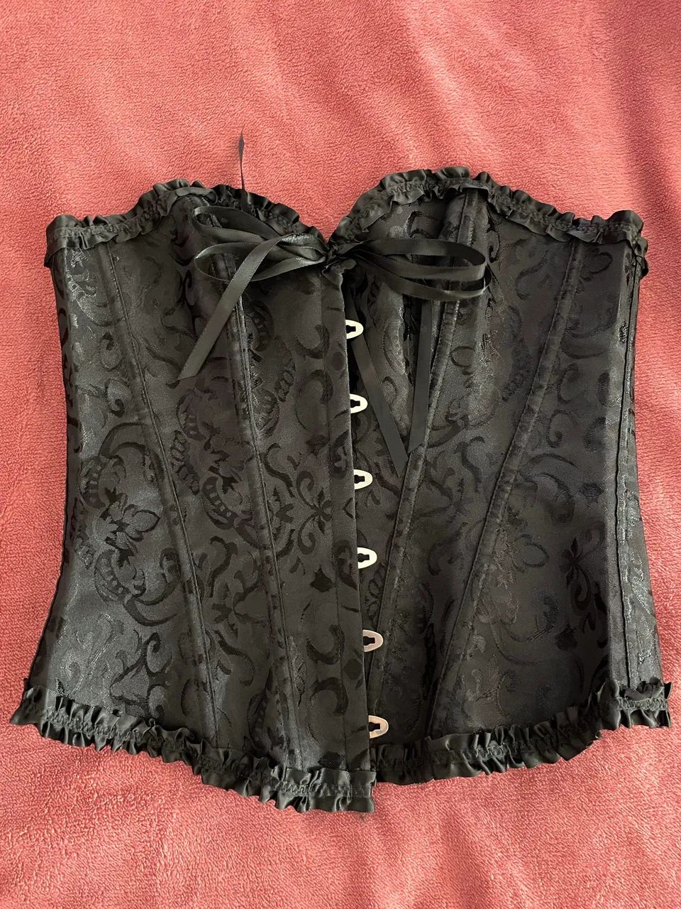 Corset vintage preto 