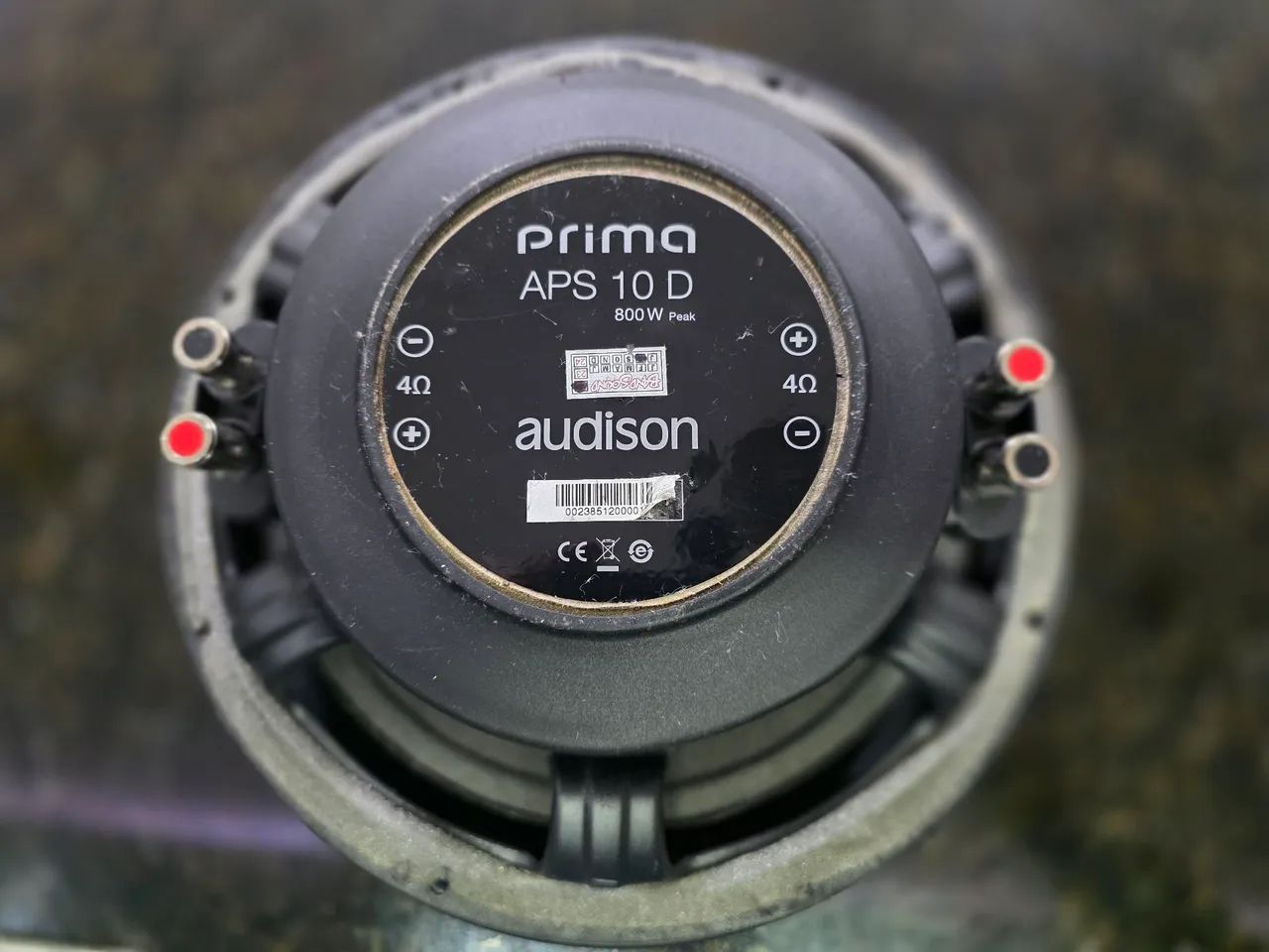 Sub 10" Slim Audison APS 10D 400w - Foto 2