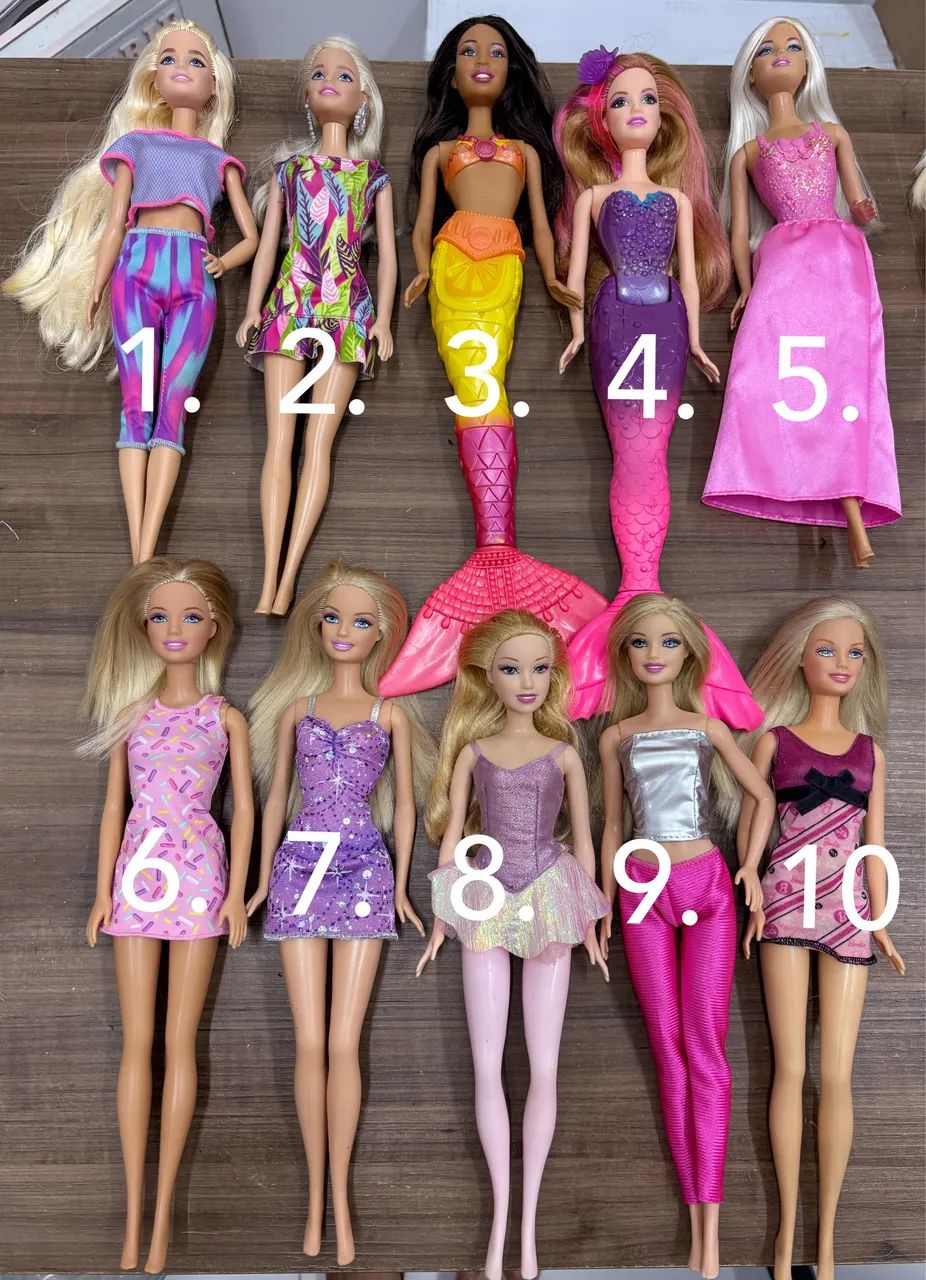 VÁRIAS BARBIES 70,00 cada