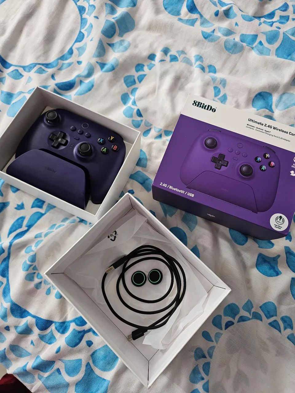 Controle 8BitDo Ultimate Wireless - Foto 3