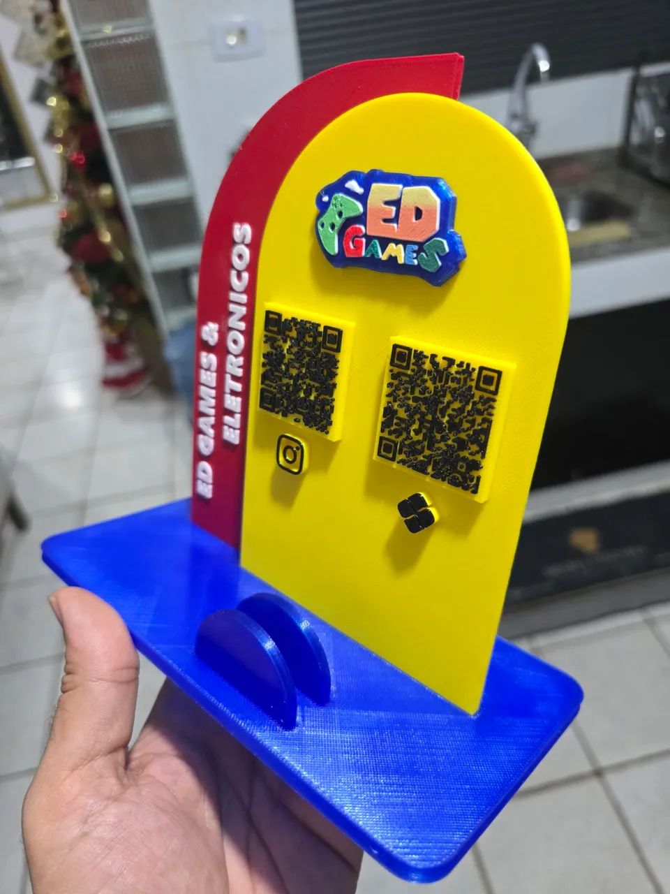 Placas personalizadas com QR code Pix, Redes sociais, diversos modelos.  - Foto 3
