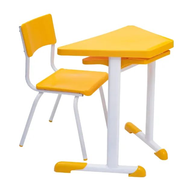 Conjunto Escolar de Mesa + Cadeiras, Modelo Hexagonal/Trapézio/Sextavado - Foto 3