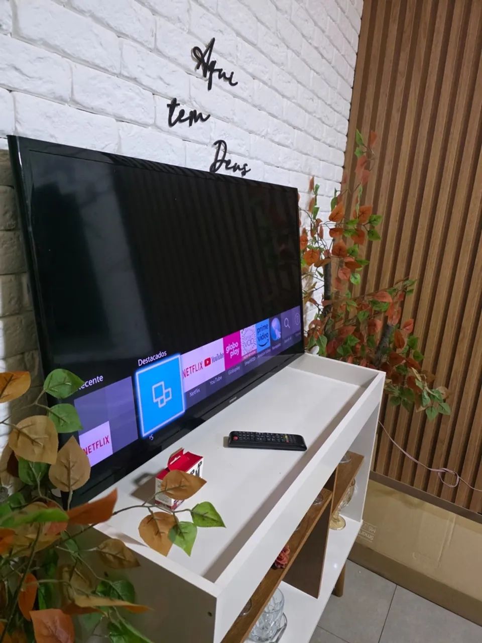 SMART TV SAMSUNG 40 POLEGADAS FUNCIONANDO PERFEITAMENTE - Foto 4