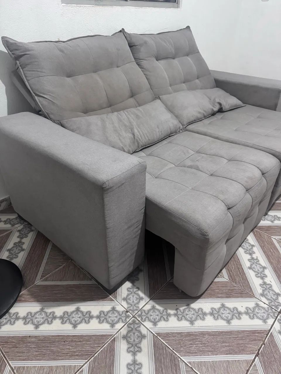 SOFÁ RETRÁTIL E RECLINÁVEL  - Foto 3