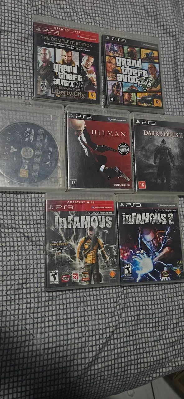 Coletânea de Jogos PS3 - Jogos de Vídeo Game - Bela Vista