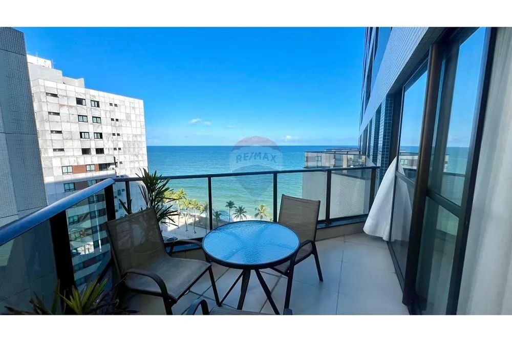 Apartamento de 58 metros com 1 quartos separado e varanda em Boa Viagem -Recife