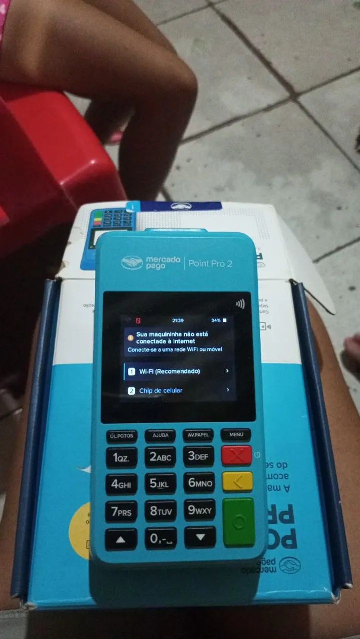 Máquina mercado pago point pro 2
