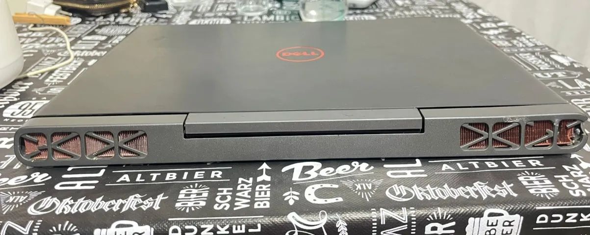 Carcaça Dell Inspiron com placa mãe para retirada de peças - Foto 4