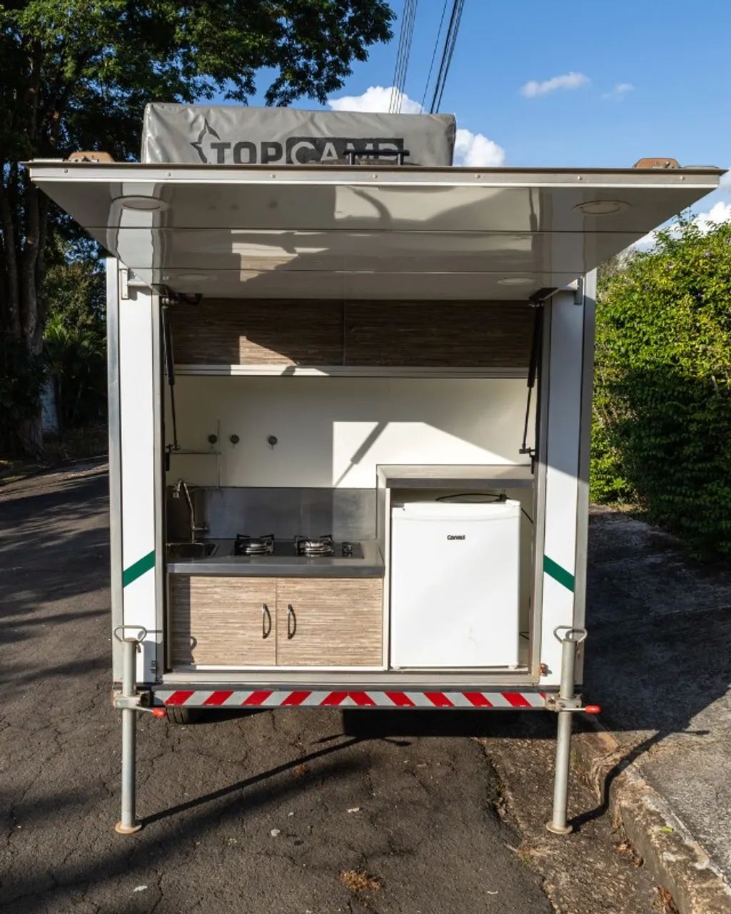 Mini Trailer com Barraca de teto - Foto 2