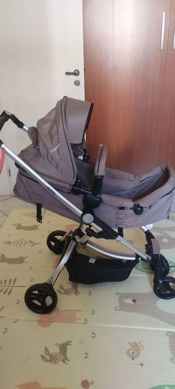 (Combo) Carrinho de bebê + bebê conforto Kiddo  - Foto 3
