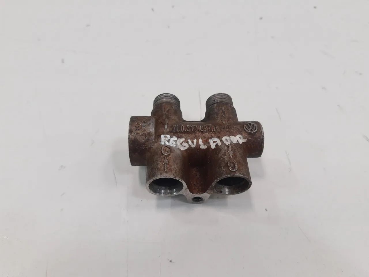 Regulador Temperatura Óleo Vw Touareg 4.2 05 Á 09 7l0317027a - Foto 5